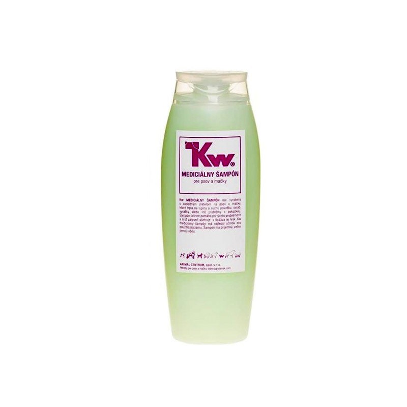 KW Mediciálny šampón pre psov a mačky 250 ml