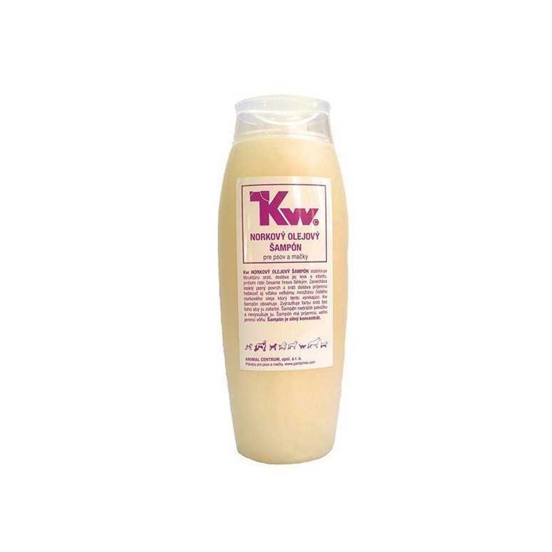 KW Norkový olejový šampón pre psov a mačky 250 ml
