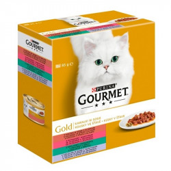 Gourmet gold box kúsky v š�ave so zeleninou konzervy pre maèky 8 x 85 g