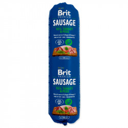 Brit Premium Sausage with Turkey and Peas - 800g