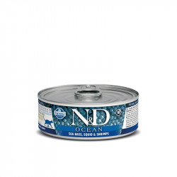 Farmina N&D cat OCEAN Sea Bass & Squid Shrimps konzerva 70 g
