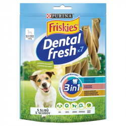 Friskies dental fresh 3 v 1 small pochúťka pre psov 110 g