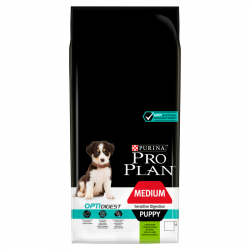 Purina Pro Plan Dog Medium Sensitive Digestion Puppy Lamb 12 kg