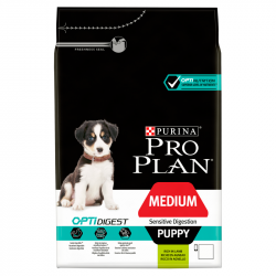 Purina Pro Plan Medium Sensitive Digestion Puppy Lamb 3 kg