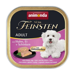 Animonda Vom Feinsten dog ADULT kura, vajce a unka 150 g