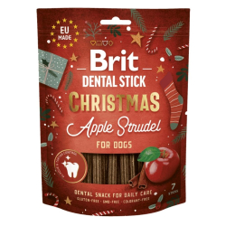 Brit Care Dog Christmas Dental stick apple strudel 250g