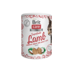 Brit care cat snack superfruits lamb 100g