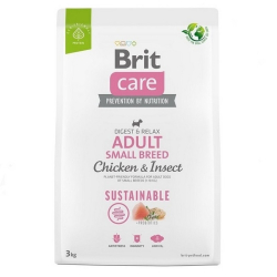 Brit Care dog Sustainable Adult Small Breed 3 kg