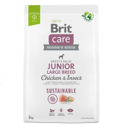 Brit Care dog Sustainable Junior Large Breed 3 kg