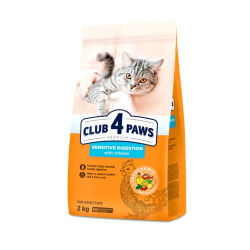 CLUB 4 PAWS Premium pre dospel maky s citlivm trvenm 2 kg