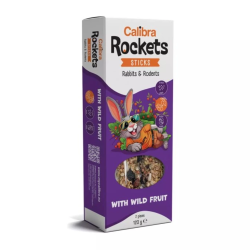 Calibra Rockets Sticks Rabbits&Rodents Wild fruit 120g