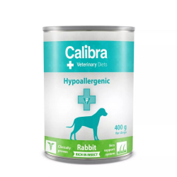 Calibra VD Dog konzerva Hypoallergenic Rabit and Insect 400g
