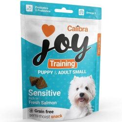 Calibra Joy DOG training puppy&adult S Salmon 150g