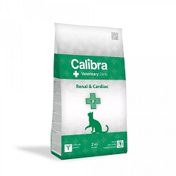 Calibra Vet Diet Cat Renal & Cardiac krmivo pre maky 2 kg