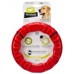 Ferplast dentlna hraka pre psa SMILE Large erven