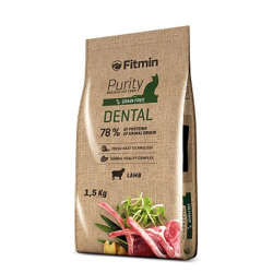 Fitmin cat Purity Dental lamb 1,5 kg