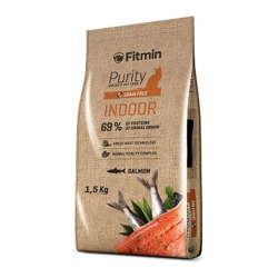 Fitmin cat Purity Indoor salmon 1,5 kg