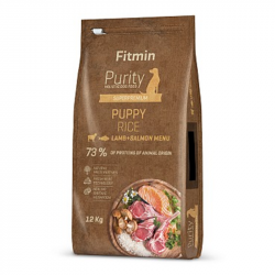 Fitmin dog Purity Rice Puppy Lamb & Salmon 12 kg