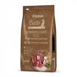 Fitmin dog Purity Rice Senior & Light Venison & Lamb 2 kg