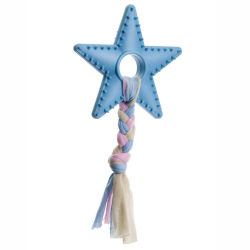 JK ANIMALS hviezda s uzlom modr�, 9 cm