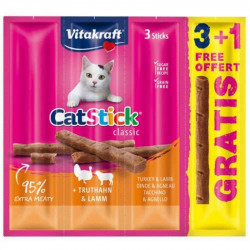 Vitakraft Cat stick morka/jaha 3+1 gratis
