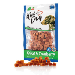 Kid Dog krliie mini kocky s brusnicami 80g