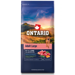 Krmivo Ontario Adult Large Lamb & Brown Rice 12kg