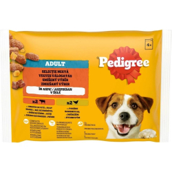 Mars PEDIGREE kapsi�ka dog ADULT zmie�an� v�ber v �el� 4 x 100 g