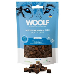 Pamlsok Woolf Dog Soft Cubes Mediterranean Fish 100 g