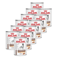 Royal Canin VHN dog gastrointestinal High Fibre konzerva pre psy Multipack 12 x 410 g