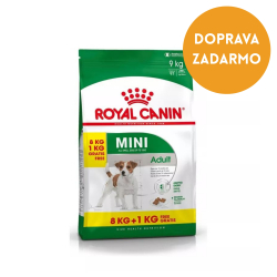 Royal Canin mini adult granule pre psov 8 + 1 kg Gratis
