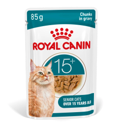 Royal canin Ageing 15 +  gravy ksky v ave pre maky starie ako 15 rokov 85 g