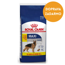 Royal canin Maxi adult 15+3kg Gratis