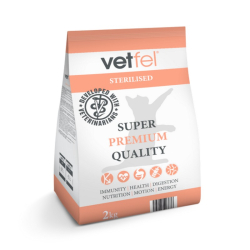 VETFEL cat sterilised 2kg