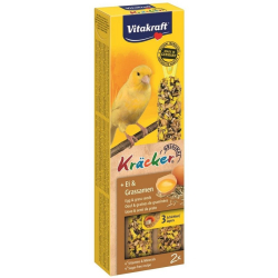 Vitakraft Kracker pre kanrikov  trio mix vajce/med/figa 80g