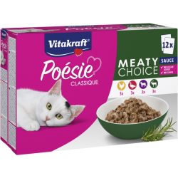 Vitakraft Poesie kapsiky multipack Meaty choice v ave 12x85g