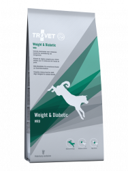 Trovet WRD Weight & Diabetic granule pre psov 3kg