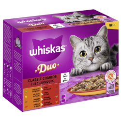 Whiskas Duo klasik �el� 12 x 85g