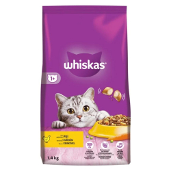 Whiskas cat adult granule pre dospel� ma�ky s kurac�m m�som 1,4 kg