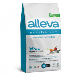 Alleva Equilibrium dog sensitive ocean fish puppy granule pre psov 2 kg