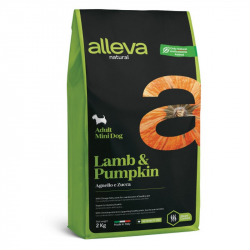 Alleva Natural dog lamb & pumpkin adult mini granule pre psov 2 kg