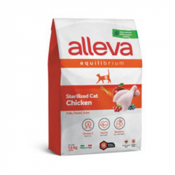 Alleva Equilibrium cat chicken sterilised granule pre sterilizované mačky 1,5 kg