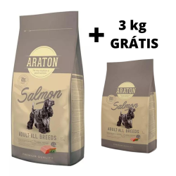 Araton dog adult salmon granule pre psov 15 kg + 3 kg ZDARMA