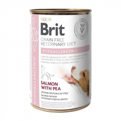 Brit Veterinary Diets GF dog Hypoallergenic 400 g konzerva