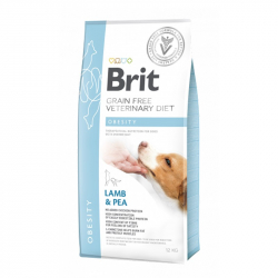 Brit Veterinary Diets GF dog Obesity 12 kg