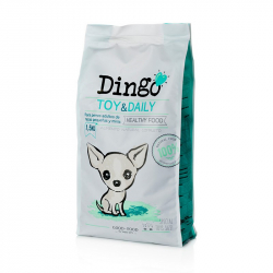 Dingo TOY & daily granule pre psov  1,5 kg