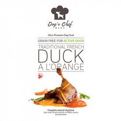 Dog's Chef Traditional french duck a l'orange for active dogs 12 kg