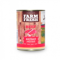Farm fresh Monoprotein konzerva pre psov hovdzia 400g