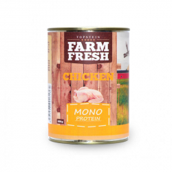 Farm fresh Monoprotein konzerva pre psov kuracia 400g