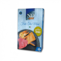 Farmina ND cat NATURAL Fish Trio Menu konzerva 6 x 70 g (420g)